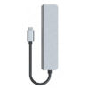 ecobox adapter typ-c rozdzielacz hdmi + typ-c + usb + czytnik kart dex