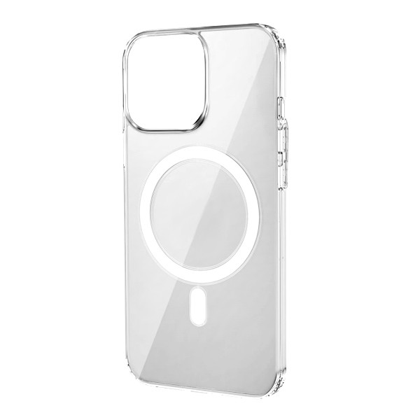 ecobox magsafe magnetic case do iphone 14 pro max przeźroczysty etui nakładka transparent