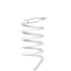 denmen kabel jack 3.5 cala - jack 3.5 cala 1m biały dx01w
