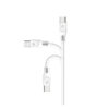 somostel kabel usb - typ-c 3.1a 30w 1m quick charge qc3.0 biały powerline sms-bt09
