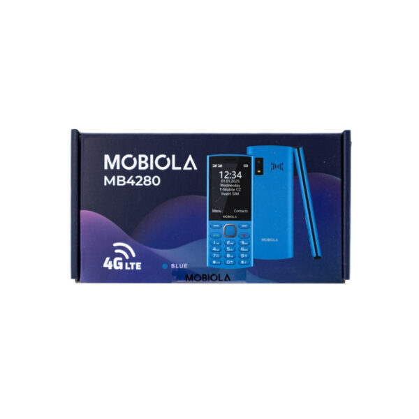telefon gsm mobiola mb4280 4g niebieski telefon klasyczny dla seniora