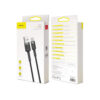 kabel usb do usb-c baseus cafule 2a 3m szaro-czarny