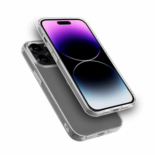 etui case 2mm do samsung galaxy m15 transparent przeżroczyste back case