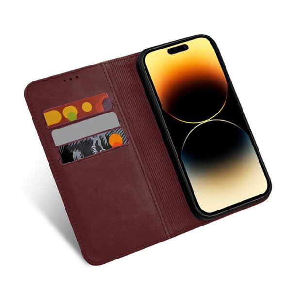 kabura prime book magneto do samsung a26 5g bordowy