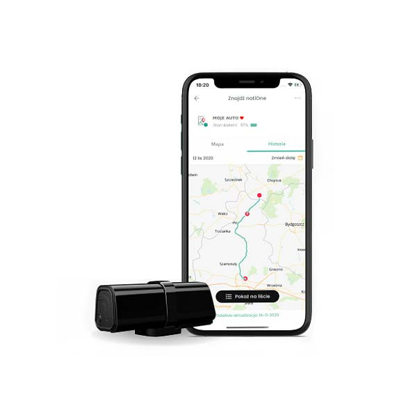 notione lokalizator gps plus czarny