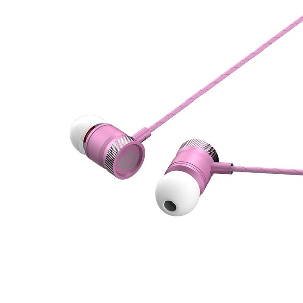 somostel słuchawki przewodowe douszne cs03 autentis sound jack 3,5mm różowy sms-cs03