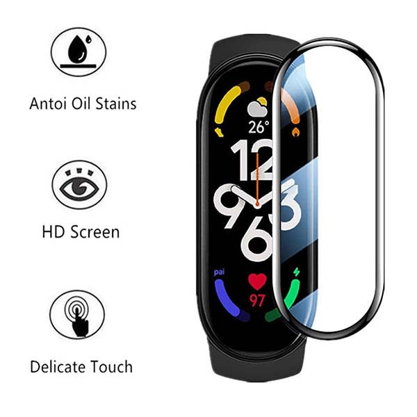 szkło hartowane xiaomi mi band 7 - szkło ochronne profilowane