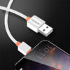 somostel kabel usb - microusb 2a 18w 1m quick charge qc3.0 biały sms-bp-3