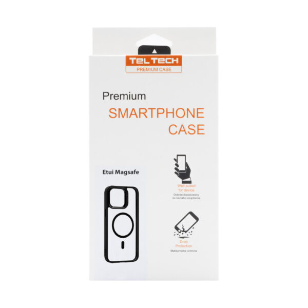 teltech nakładka magsafe case do iphone 13 / 14 czarny