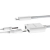 adapter hf iphone somostel biały sms-bz03 audio jack + zasilanie ver bt