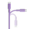 somostel kabel usb - microusb 3.1a 30w 1.2m quick charge qc3.0 fioletowy sms-bp06