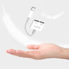 somostel adapter hf usb typ c - usb typ c + zasilanie biały sms-bz06