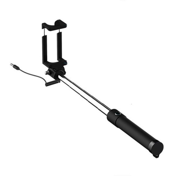 ecobox statyw selfie stick z kablem uchwyt monopod