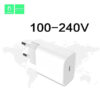 denmen ładowarka sieciowa dc06 typ-c 3.6a power delivery pd biały dc06