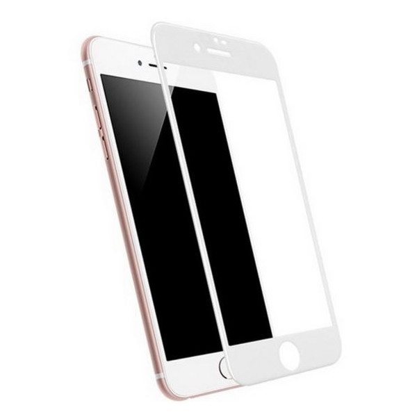 somostel szkło hartowane profilowane 9d do iphone 6 7 8 se2 9h biały cc.d 0,4mm