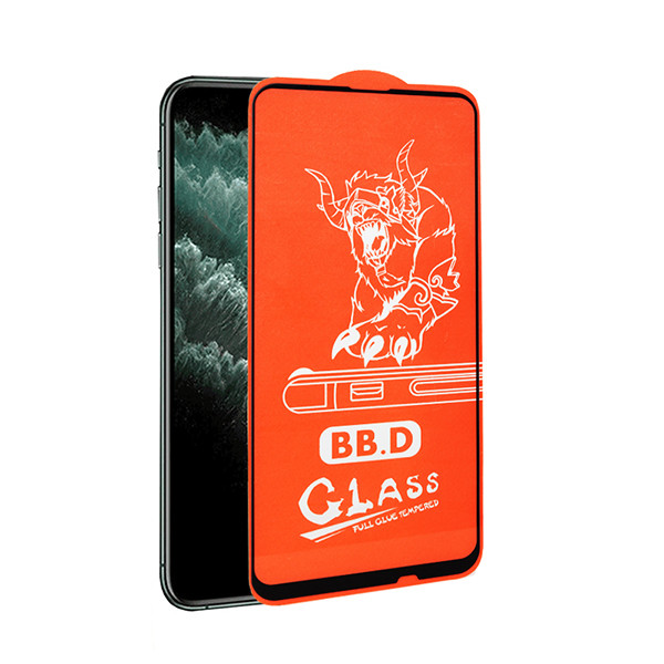 somostel szkło hartowane 9d do iphone 6 7 8 se2 9h biały bb.d 0,33mm