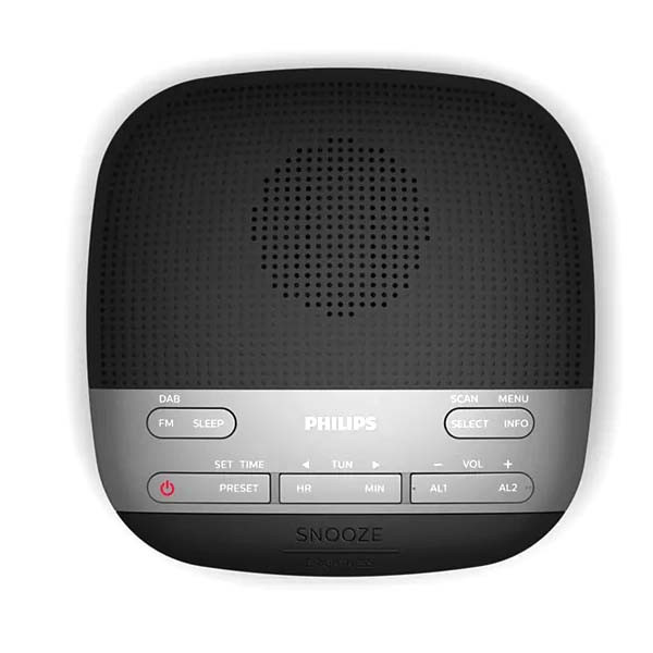cyfrowe radio fm budzik alarm zegar philips tar3505/12