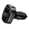 baseus transmiter fm bluetooth 4.2 mp3 + ładowarka samochodowa 2x usb 3.4a zestaw głośnomówiący microsd ccmt000301