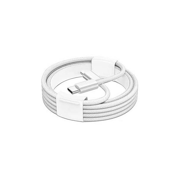 apple kabel typ-c -typ-c 1m 60w do iphone 15 biały oplot box mw493zm/a / mqkj3zm/a
