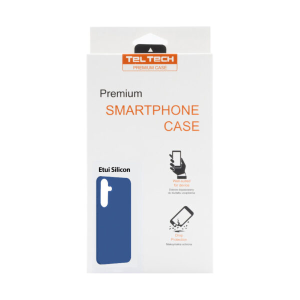 teltech nakładka silicon case do samsung galaxy a16 4g / 5g ciemnoniebieska