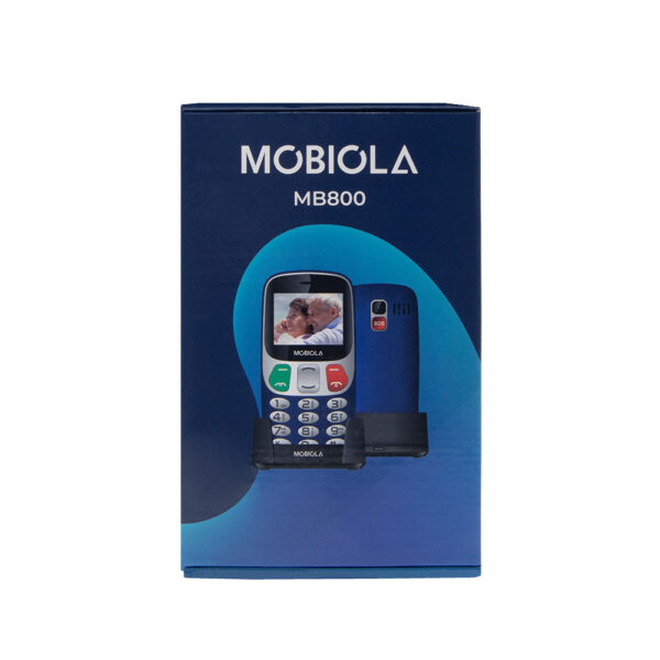 telefon gsm mobiola mb800 niebieski 2g telefon dla seniora