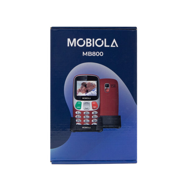 mobiola telefon dla seniora mb800 2g czerwony