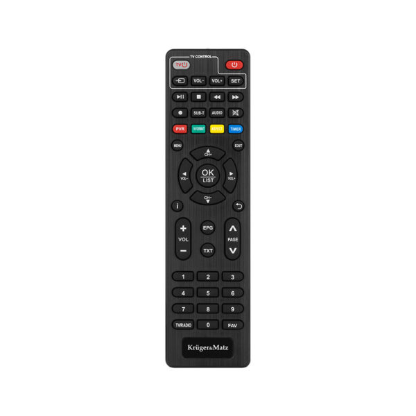 tuner dvb-t2 h.265 hevc kruger&matz km0550d