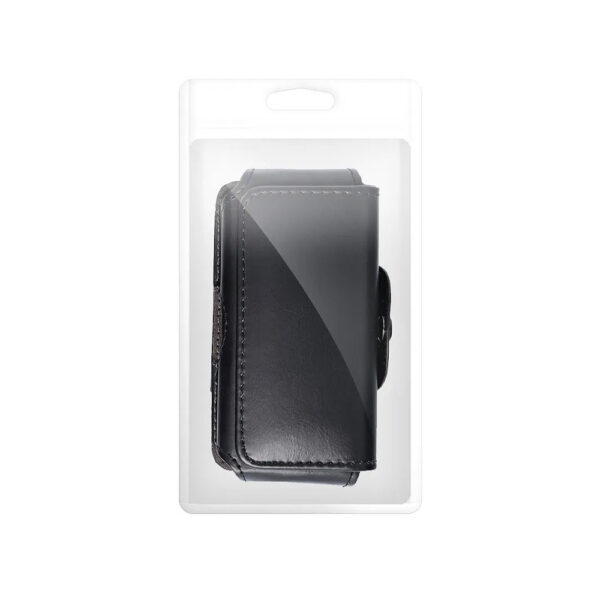 pokrowiec na telefon do paska classic 100a model do 16 do (iphone 15 / 15 pro/ 14 / 14 pro / samsung s23 / s24 /s10/ a6 2018 / huawei p30/p30 lite/ nokia 3.1/5.1) czarna