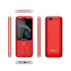 telefon gsm mobiola mb3200i 2g czerwony telefon klasyczny dla seniora