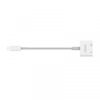 somostel adapter hf apple lightning - jack 3,5 cala + zasilanie biały sms-bz05