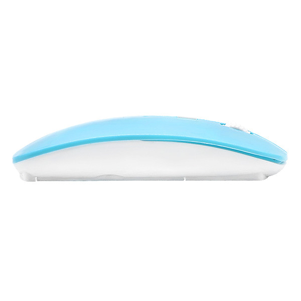 ecobox mysz optyczna bezprzewodowa 4d slimfit niebieska