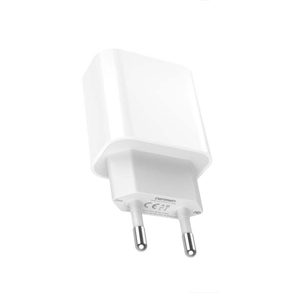 denmen ładowarka sieciowa dc06 typ-c 3.6a power delivery pd biały dc06