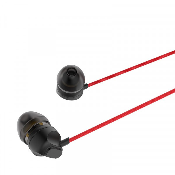 somostel słuchawki przewodowe douszne cs04 jack 3,5mm czerwony sms-cs04