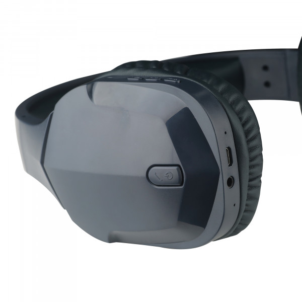 somostel słuchawki bluetooth nauszne cj08 bt 5.0 niebieski stero sms-cj08