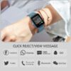 zegarek sportowy smartwatch senbono lady y20 niebieski