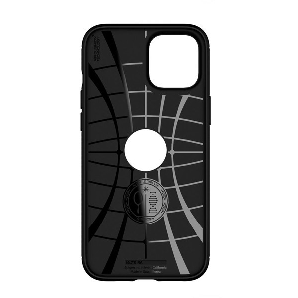 spigen rugged armor iphone 13 matte black etui pokrowiec back case czarny