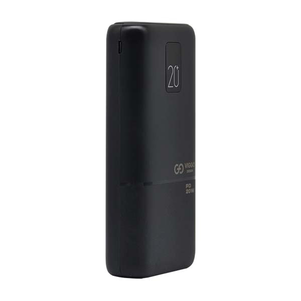 power bank viggo premium 20000 mah usb-c pd 20w lcd czarny