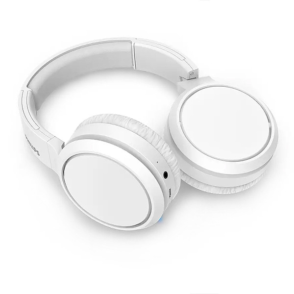 słuchawki nauszne bezprzewodowe bluetooth philips białe tah5205wt/00