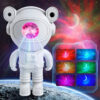 ecobox lampka nocna led projektoer gwiazd astronauta bluetooth