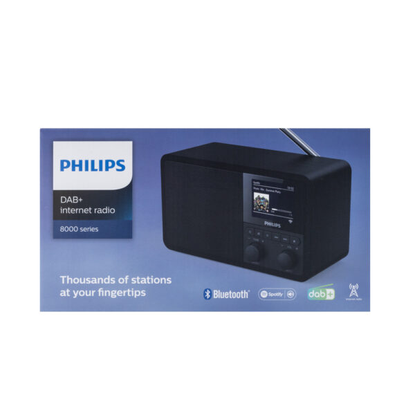 radio internetowe bluetooth philips czarne phil-tapr802/12