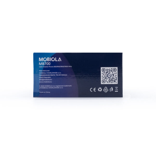 mobiola telefon dla seniora mb700 2g niebieski