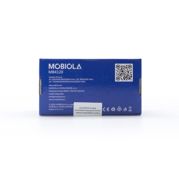 telefon gsm mobiola mb4120 4g telefon dla seniora czarny