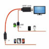adapter kabel mhl micro usb do hdmi tv przejściówka fullhd
