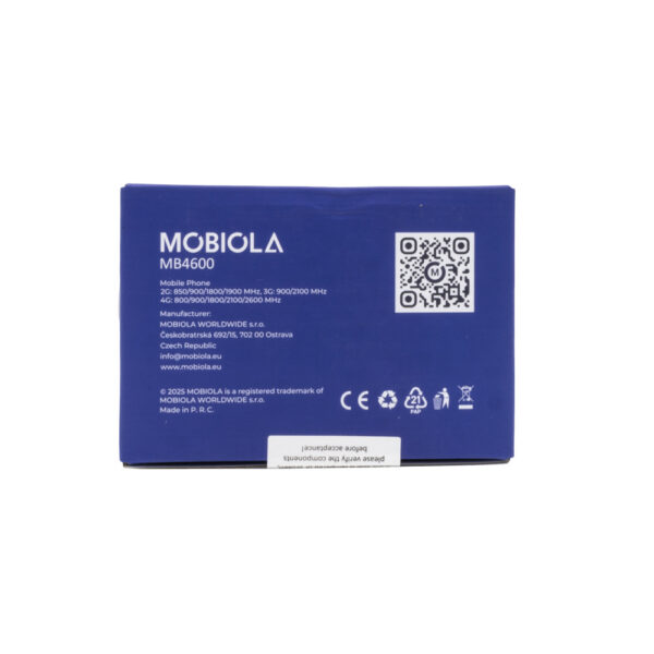 telefon gsm mobiola klapką zielony tlefon dla seniora mb4600 4g
