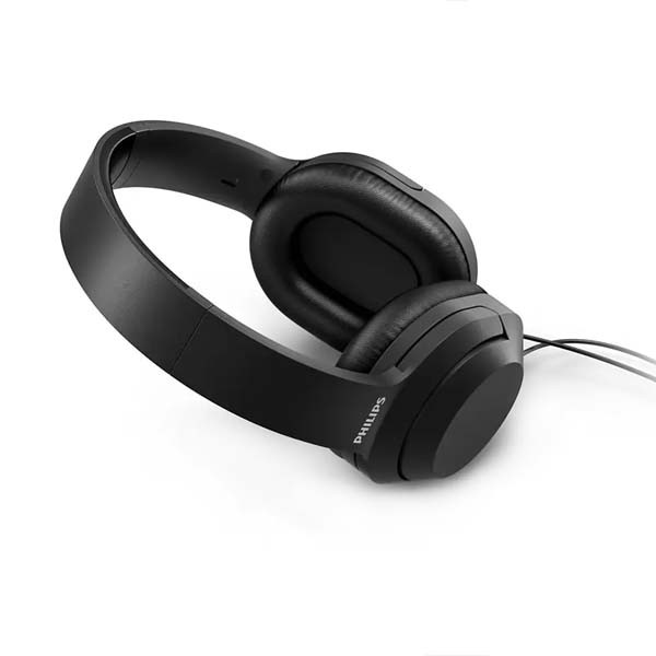słuchawki nauszne przewodowe philips tah2005bk