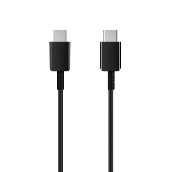 samsung ładowarka sieciowa typ-c 3a 25w czarny ep-ta800 + kabel typ-c - typ-c dg977