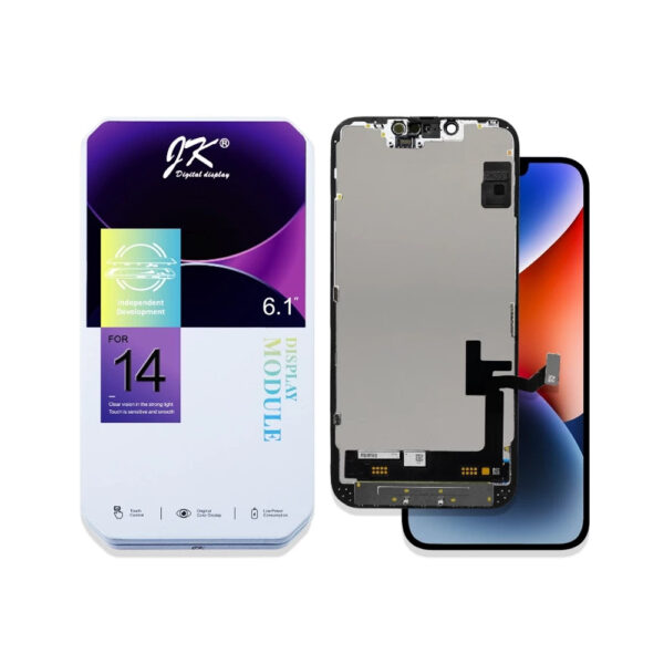 moduł wyświetlacz lcd iphone 14 jk ekran dotykowy dotyk box