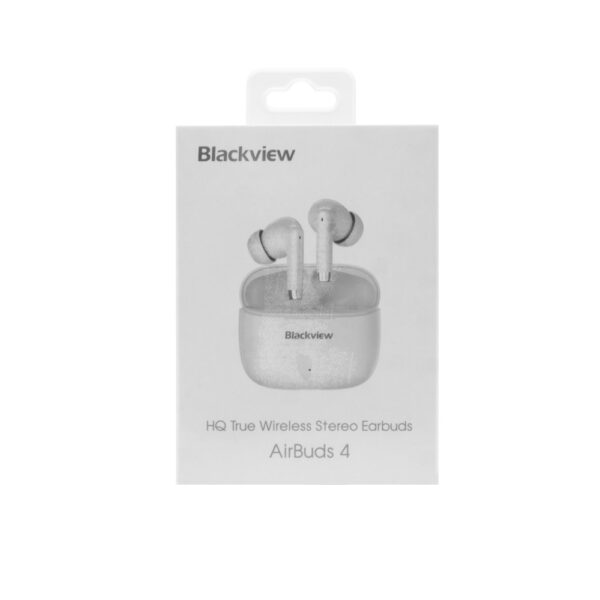 blackview słuchawki bluetooth biały tws airbuds 4