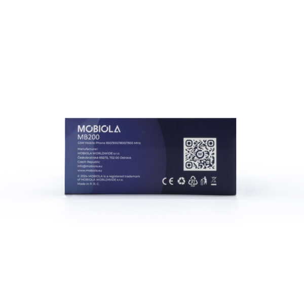 telefon gsm mobiola mb200 2g telefon dla seniora czarny