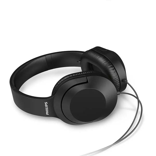 słuchawki nauszne przewodowe philips tah2005bk
